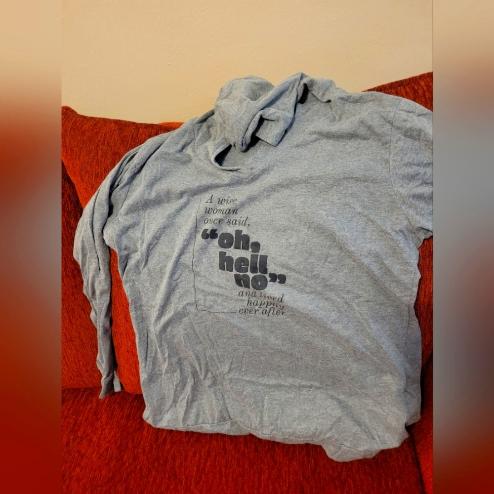 Grey hoodie